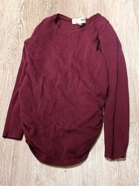 Old Navy Maternity dark berry sweater